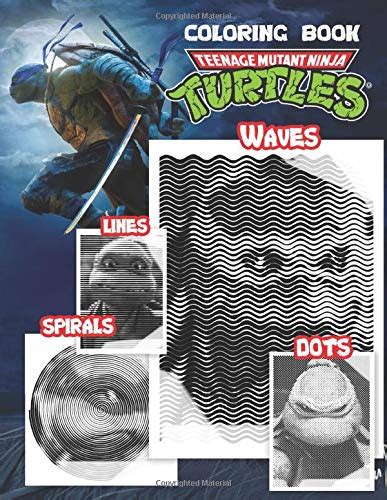 Teenage Mutant Ninja Turtles Dots Lines Spirals Waves Coloring Book A