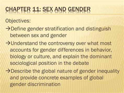 Chapter 11 Sex And Gender Mrs Lewis S Sociology Wiki