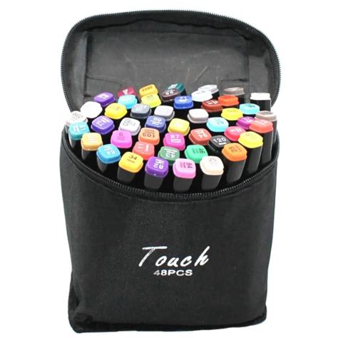 Набір Скетч-Маркерів на спиртовій основі Touch 48 шт - hoodstreet.com.ua