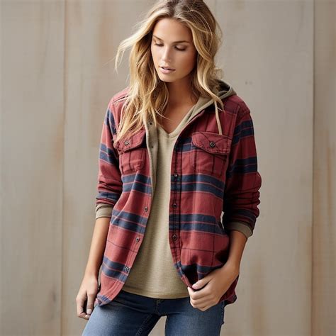 Premium Photo Legendary Whitetails Womens Lumber Jane Hooded Flannel