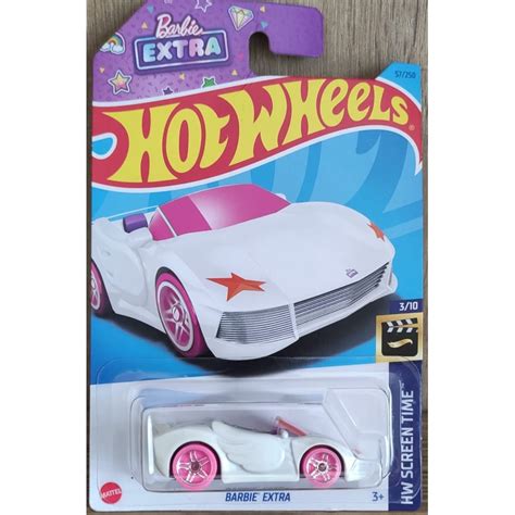 Hot Wheels Barbie Extra Lote C Cartela Longa Hkh Shopee Brasil