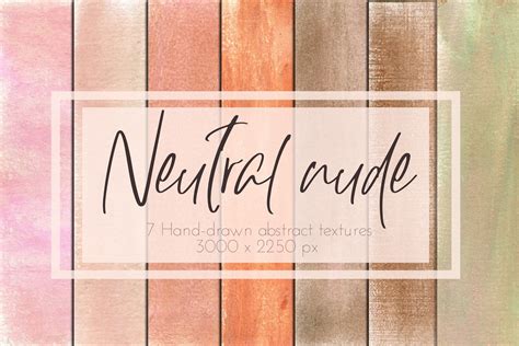 Nude Neutral Abstract Textures Bundle Graphic By Art S And Patterns Creative Fabrica