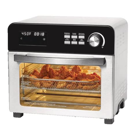 Heritage Digital Convection Air Fryer Toaster Oven Silver Canadian Tire