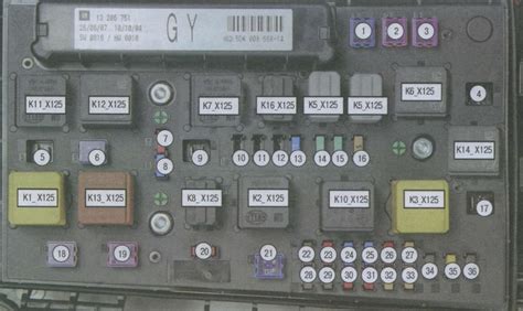 Опель астра j распиновка предохранителей - Электротехника и электроника