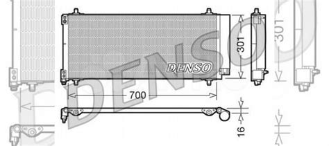 Радиатор кондиционера для Peugeot 407 2004-2011 51 купить в Москве с ...