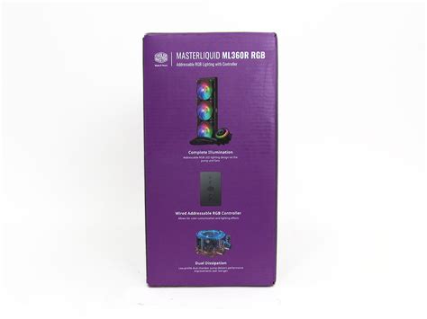 Cooler Master MasterLiquid ML360R RGB Review - Packaging & Contents ...