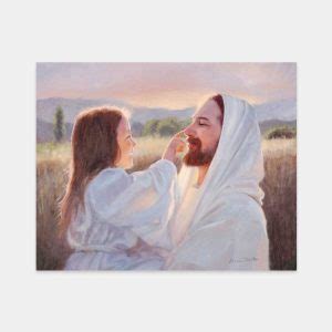 Jesus with Children – LDS Art Shop