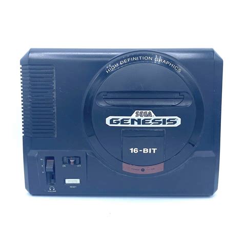 Sega Genesis Model 1 High Definition Graphics Non Tmss Console Etsy