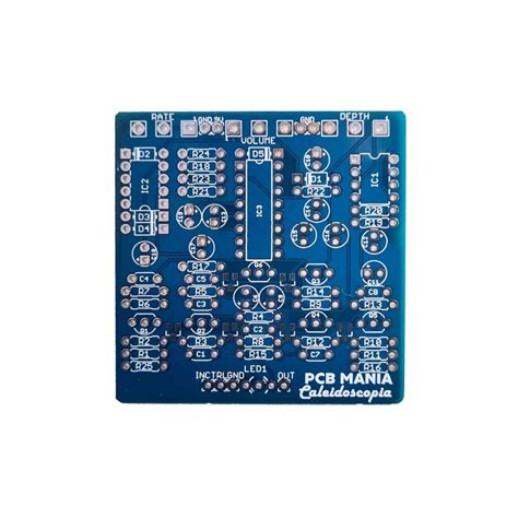 Caleidoscopia By PCB Guitar Mania Stomp Box Schematics