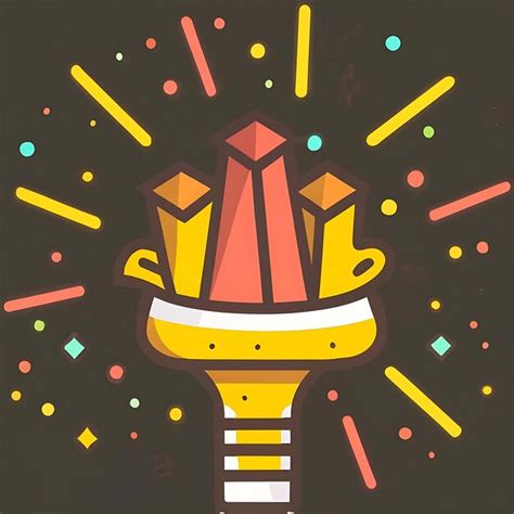 Premium Ai Image Colorful Firework Background