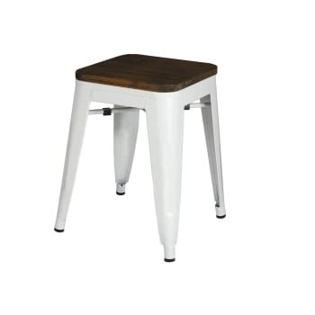 Coiffeuse Avec Tabouret Style Scandinave Aspect Ch Ne Clair Blanc