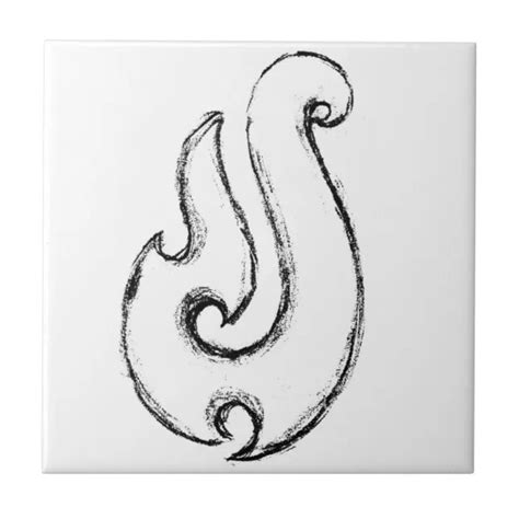 Mauis Hook Ceramic Tile Zazzle