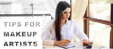 Writing tips for makeup artists