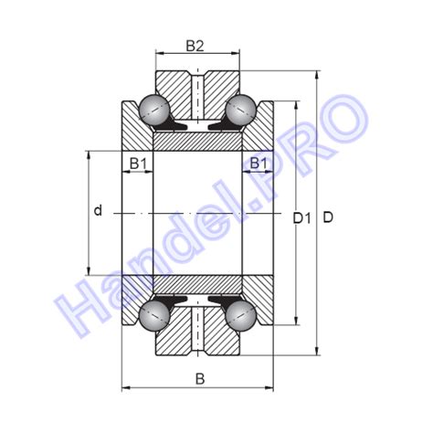 Подшипник STC 234730M (155x225x90) - характеристики, описание, цены ...