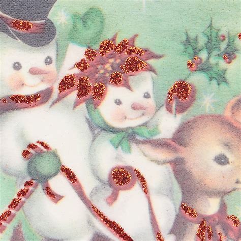 Retro Snowmen Ornament Set Primitives By Kathy