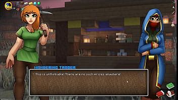 Hornycraft Parody Hentai Game Pornplay Ep Mrechant Fucked By A Big Futanari Cock