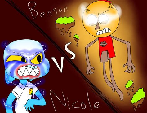Nicole Vs Benson By Picture Fairy On Deviantart