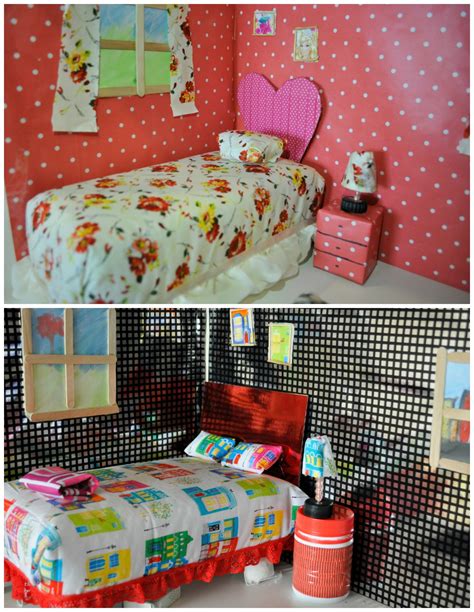 DIY Barbie Bed (out of a shoebox or cereal box) – Be A Fun Mum