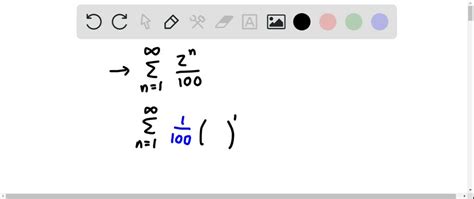 SOLVED Use The Root Test To Determine The Convergence Or Divergence Of