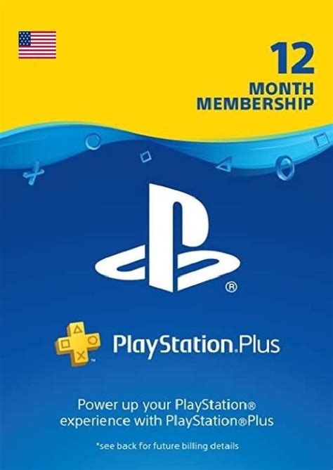 Playstation Plus 12 Month Subscription Usa Psn Cdkeys