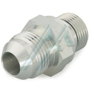 Adaptador rosca macho JIC 7/16" a rosca macho 7/16" UNF - Hidraflex