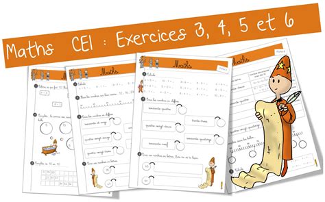 exercice de math ce  imprimer chtoby pomnili