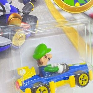 Luigi Mach Mario Kart Hot Wheels Etsy