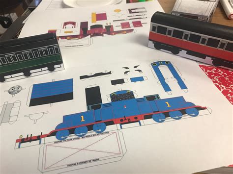 Thomas Papercrafts In The Works By Podcastbuilds2543 On Deviantart