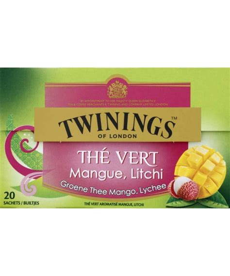 Th Vert Mangue Litchi Twinings Compra Online