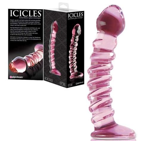 Icicles No 28 Glass Dildo Pipedream Anal Toys