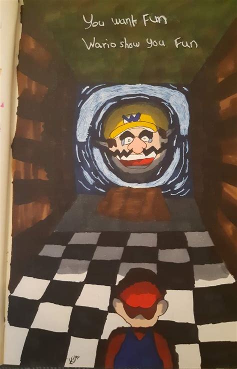 Sm64 Iceberg Art Mario Amino