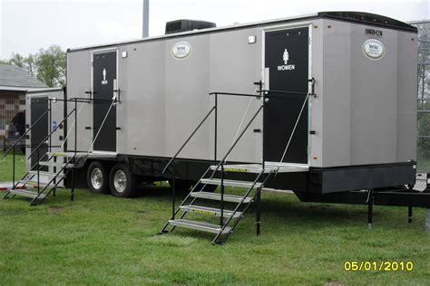 Wedding Porta Potty Trailer Rental Kasey Belcher