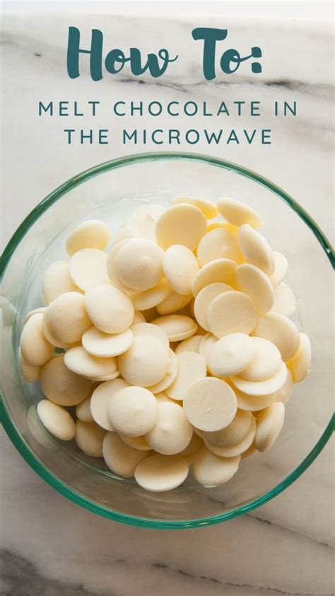 How to melt chocolate chips in the microwave – Artofit