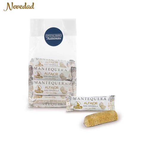 ALFAJOR 40 NUEZ ESPAÑOLA MANTEQUERA