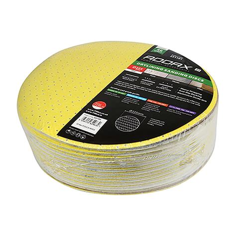Timco Drylining Sanding Discs 40 Grit Yellow 225mm Simply Just One