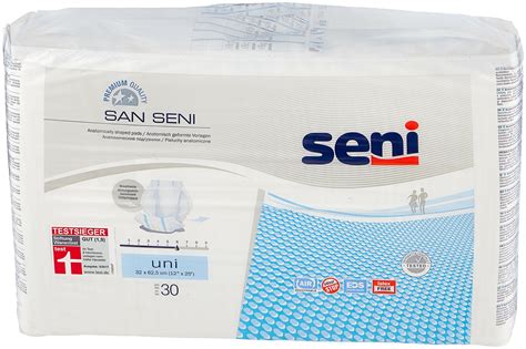 Подгузники для взрослых Seni San Seni Uni, 30 шт. — купить в интернет ...