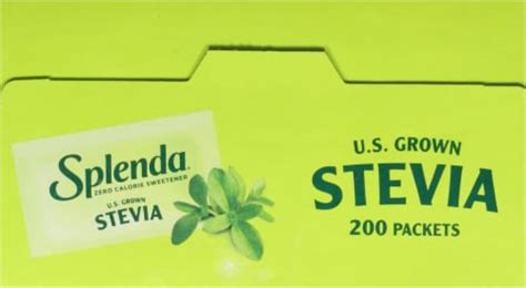 Splenda® Zero Calorie Stevia Sweetener Packets 200 Ct King Soopers