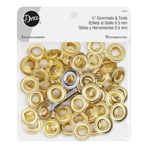 Dritz® Gold 3∕8 Grommets And Tools 72 Sets Michaels