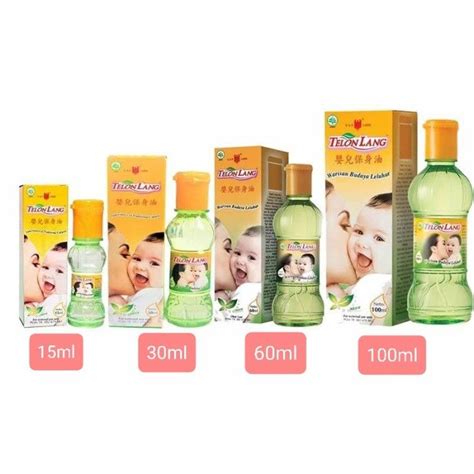 minyak telon cap lang isi  ml lazada