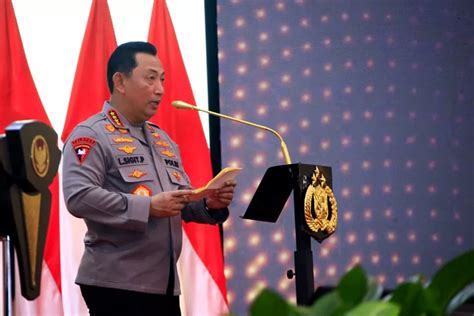 Apel Kasatwil Kapolri Sigit Siap Wujudkan Indonesia Emas Dengan