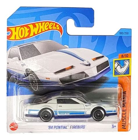 Carrinho Hot Wheels 84 Pontiac Firebird 2023 Hkk92 Mattel MercadoLivre