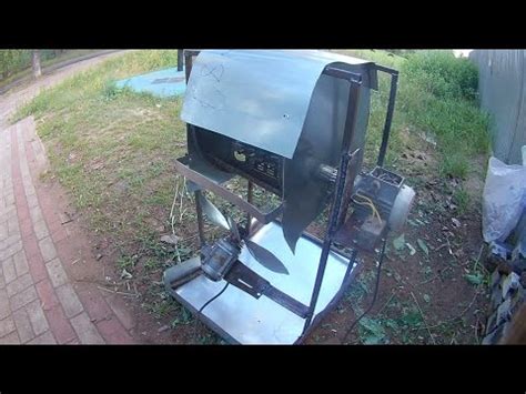 Молотилка для зерна и измельчитель травы два в одном. - YouTube