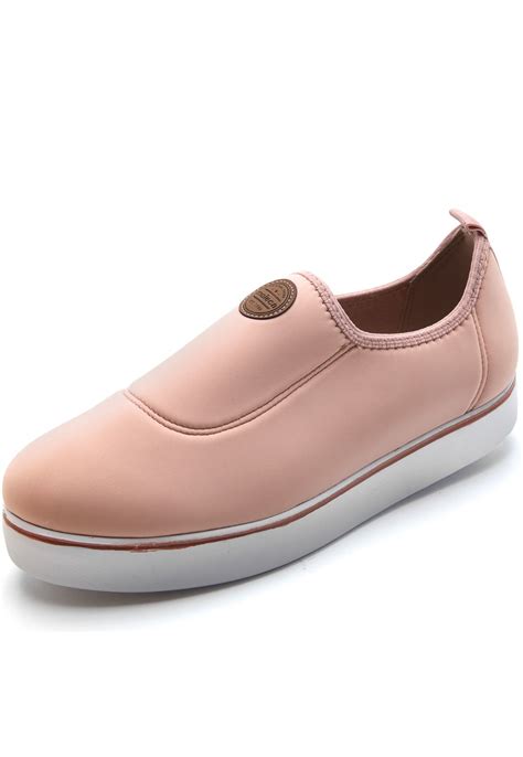Casual T Nis Moleca Liso Nude Compre Agora Dafiti Brasil