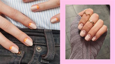 Nude Polish Manicure Design Ideas