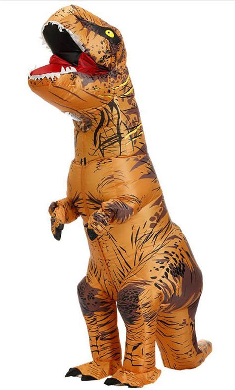 Inflatable T Rex Skeleton Costume Funny Halloween Costumes