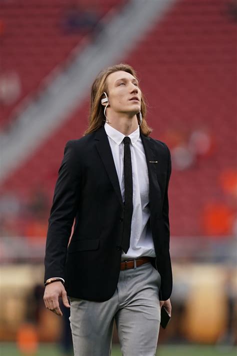 Trevor Lawrence Hair - Reporter Forgets Mute Button Criticizes Trevor ...