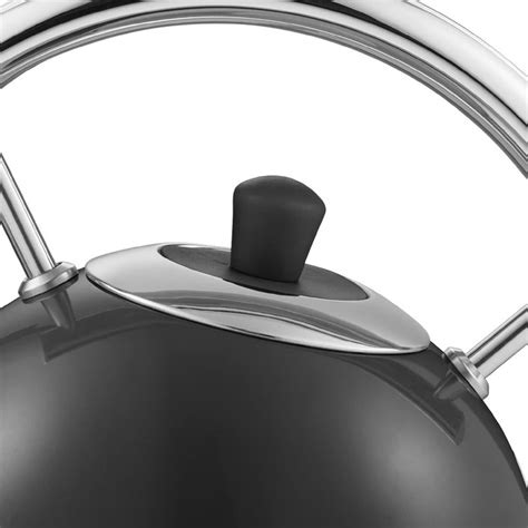 Swan 18 Litre Retro Dome Kettle Black Cut Price Kitchens