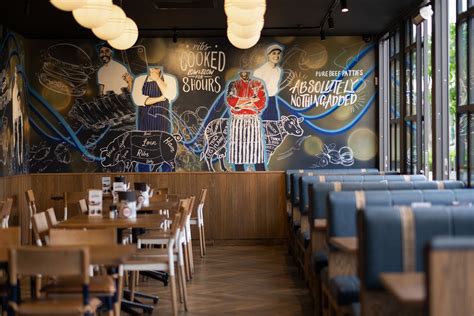 Ribs & Burgers Office Fit Out Project | Restaurant Sector | Trend Group