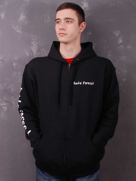 Балахон мужской с молнией Hate Forest - The Curse купить в рок-магазине ...