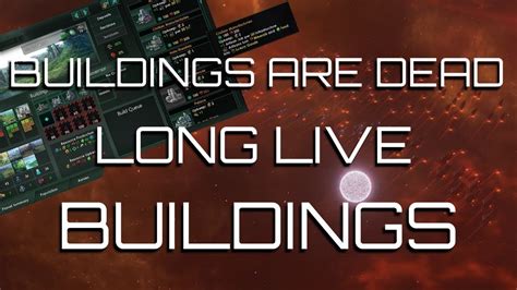 Stellaris Planetary Buildings Are Dead Long Live Planetary Buildings